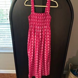 Zara Pink and Red Maxi Dress - XS